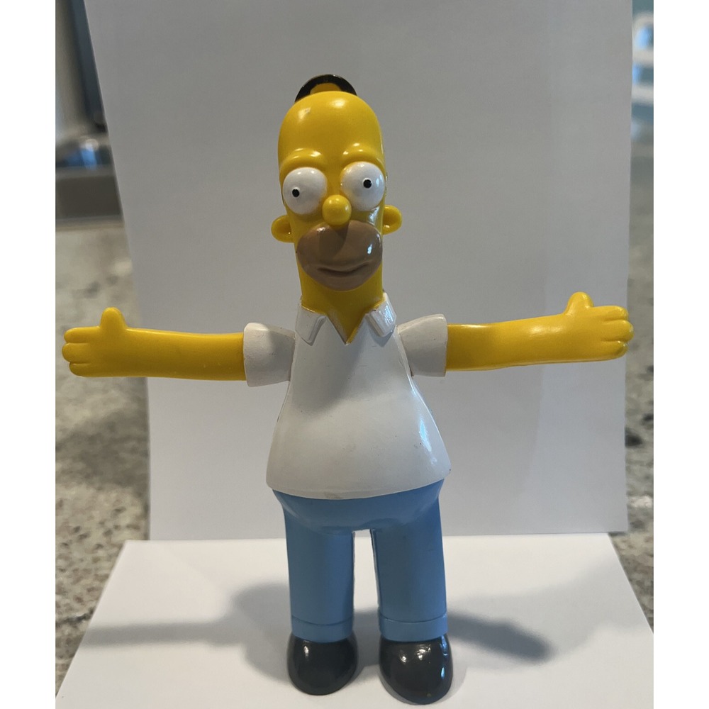 The Simpson's Bendable‎ PVC Action Figure 6"  Homer Simpson 2002